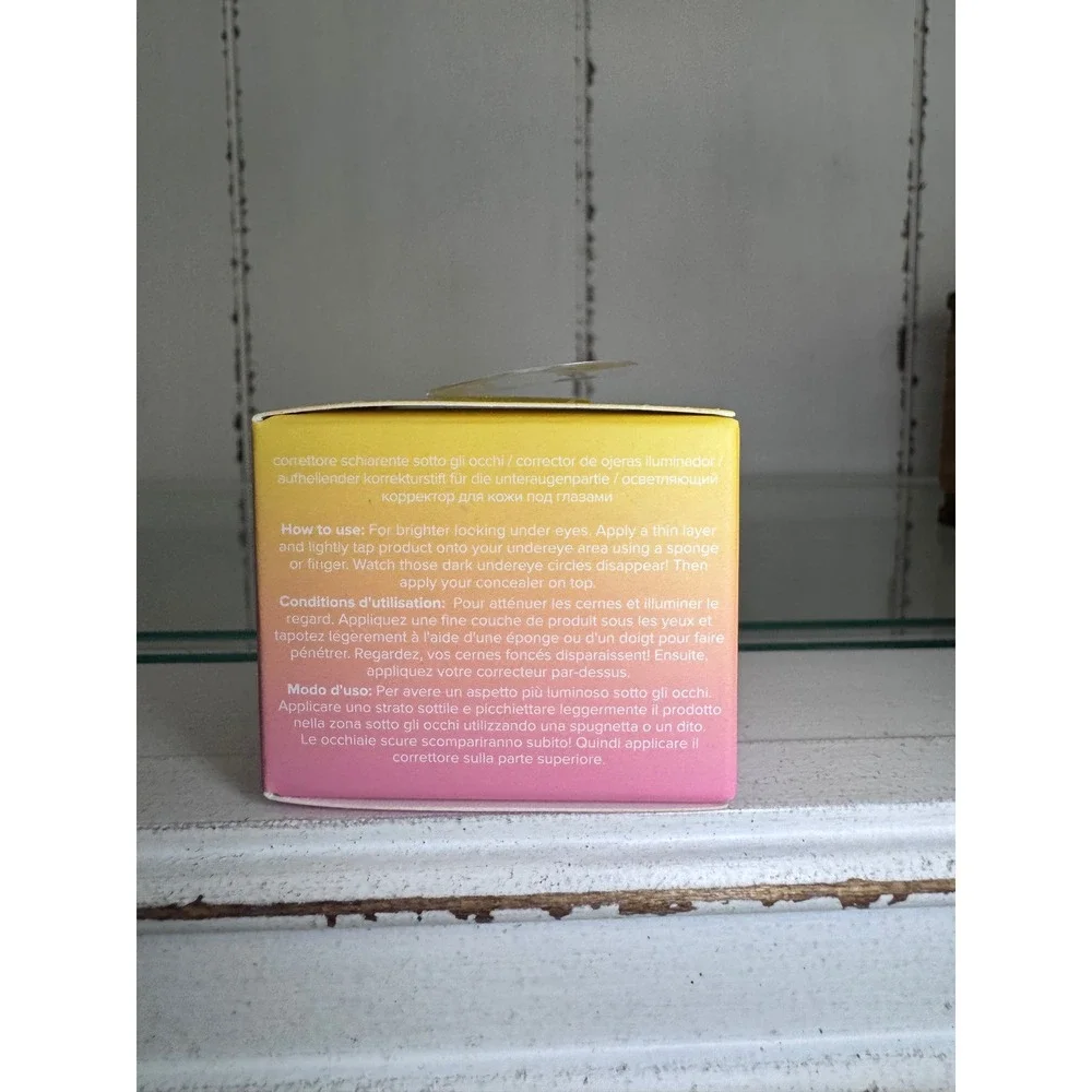 Lottie London Bright Bounce Undereye Brightening Corrector Deep 0.19 Oz New